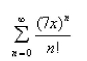Find the radius of convergence and the interval of convergence of the power series.