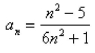 Determine whether the sequence defined by converges or diverges.If it converges, find its limit.Select the correct Answer