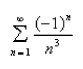 Find an approximation of the sum of the series accurate to two decimal places.