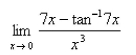 Use series to evaluate the limit correct to three decimal places. Select the correct Answer