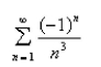 Find an approximation of the sum of the series accurate to two decimal places.