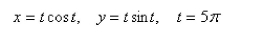 Find an equation of the tangent to the curve at the point corresponding to the given value of the parameter.