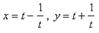 Find the area bounded by the curve and the line
