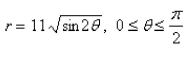 Find the area of the region that is bounded by the given curve and lies in the specified sector.