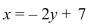 Find an equation of the conic satisfying the given conditions.Hyperbola, foci (5, 6) ptotes x = 2y + 3 and