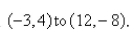 <strong>Select the correct Answer: for each question. Find parametric equations to represent the line segment from </strong> A) B) C) D) E)