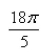 <strong>Select the correct Answer: for each question. Find the exact area of the surface obtained by rotating the given curve about the x-axis. </strong> A) B) C) D) E)None of these