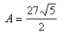 <strong>Select the correct Answer: for each question. The graph of the following curve is given.Find the area that it encloses. </strong> A) B) C) D) E)