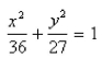 <strong>Select the correct Answer: for each question. Find an equation for the conic that satisfies the given conditions.hyperbola, , vertices (0, ± </strong> A) B) C) D) E)
