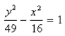 <strong>Select the correct Answer: for each question. Find an equation of the hyperbola centered at the origin that satisfies the given condition. ptotes: </strong> A) B) C) D)
