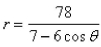 <strong>Select the correct Answer: for each question. Write a polar equation in and of an ellipse with the focus at the origin, with the eccentricity and directrix </strong> A) B) C) D) E)