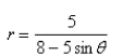 <strong>Select the correct Answer: for each question. Find the eccentricity of the conic. </strong> A) B) C) D) E)