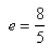 <strong>Select the correct Answer: for each question. Find the eccentricity of the conic. </strong> A) B) C) D) E)