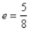 <strong>Select the correct Answer: for each question. Find the eccentricity of the conic. </strong> A) B) C) D) E)