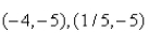 <strong>Select the correct Answer: for each question. Find the vertices, foci and asymptotes of the hyperbola. </strong> A)The foci are B)The vertices are C)The foci are D)The vertices are E)The asymptote is F)The asymptotes are