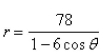 <strong>Select the correct Answer: for each question Write a polar equation in nd f an ellipse with the focus at the origin, with the eccentricity and directrix </strong> A) B) C) D) E)