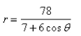 <strong>Select the correct Answer: for each question Write a polar equation in nd f an ellipse with the focus at the origin, with the eccentricity and directrix </strong> A) B) C) D) E)