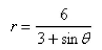 Find the equation of the directrix of the conic.Select the correct Answer