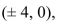 Find an equation of the hyperbola centered at the origin that satisfies the given condition. ptotes: