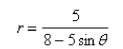 Find the eccentricity of the conic.Select the correct Answer