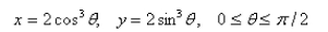 Find the exact area of the surface obtained by rotating the given curve about the x-axis.