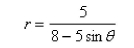 Find the eccentricity of the conic.Select the correct Answer
