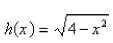 Find the range of the function.