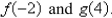 The graphs of are given.a) For what values of is b) Find the values of
