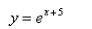 <strong>Select the correct Answer for each question. Starting with the graph of write the equation of the graph that results from shifting 5 units right.</strong> A) B) C) D) E)