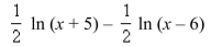 <strong>Select the correct Answer for each question. Use the laws of logarithms to expand the expression. </strong> A) B) C) D)