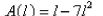 <strong>Select the correct Answer for each question. A rectangle has perimeter m.Express the area of the rectangle as a function of the length of one of its sides.</strong> A) B) C) D) E)
