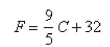 <strong>Select the correct Answer for each question. The relationship between the Fahrenheit and Celsius temperature scales is given by the linear function. What is the F-intercept and what does it represent?</strong> A) Fahrenheit temperature corresponding to B) Celsius temperature corresponding to C) Celsius temperature corresponding to D) Fahrenheit temperature corresponding to E) Fahrenheit temperature corresponding to