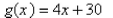 <strong>Select the correct Answer for each question. If and find a function g such that </strong> A) B) C) D) E)