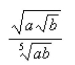 <strong>Select the correct Answer for each question. Use the Law of Exponents to rewrite and simplify the expression. </strong> A) B) C) D) E)