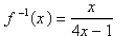 <strong>Select the correct Answer for each question. Find the inverse function of </strong> A) B) C) D) E)