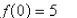 <strong>Select the correct Answer for each question. The graph of the function is given.State the value of . </strong> A) B) C) D) E)