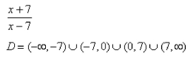<strong>Select the correct Answer for each question. Find the function and its domain if and .</strong> A) B) C) D)