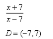 <strong>Select the correct Answer for each question. Find the function and its domain if and .</strong> A) B) C) D)