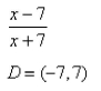 <strong>Select the correct Answer for each question. Find the function and its domain if and .</strong> A) B) C) D)