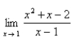 Find the limit   , if it exists.Select the correct Answer