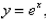 Starting with the graph of find the equation of the graph that results from reflecting about the line Select the correct Answer