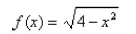 Determine whether the function is one-to-one.  