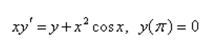 Solve the initial-value problem.
