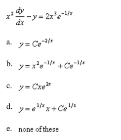 Solve the differential equation.