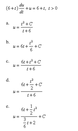Solve the differential equation.