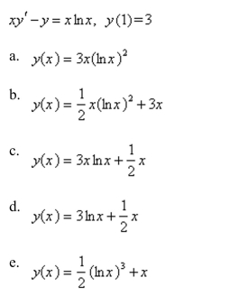 Solve the initial-value problem.
