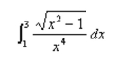 Evaluate the integral using an appropriate trigonometric substitution.