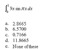 Evaluate the integral.