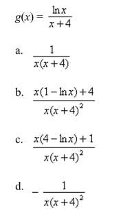 Differentiate the function.