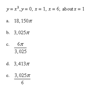 Use the method of cylindrical shells to find the volume of solid obtained by rotating the region bounded by the given curves about the specified axis.